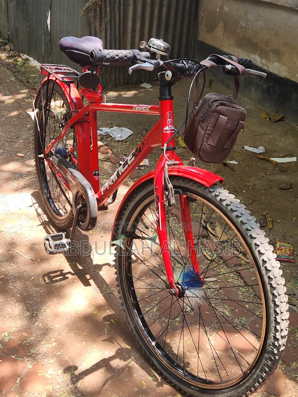 Used Red Bicycle for Sale