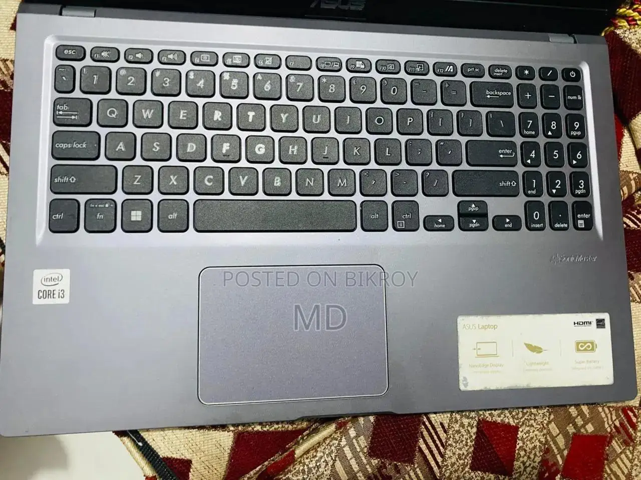 Laptop Asus VivoBook X540SA 4GB Intel Core i3 SSD 128GB
