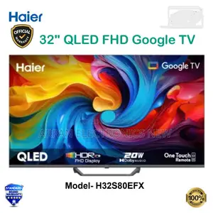 Haier 32" Qled FHD Google Tv Model - H32s80efx