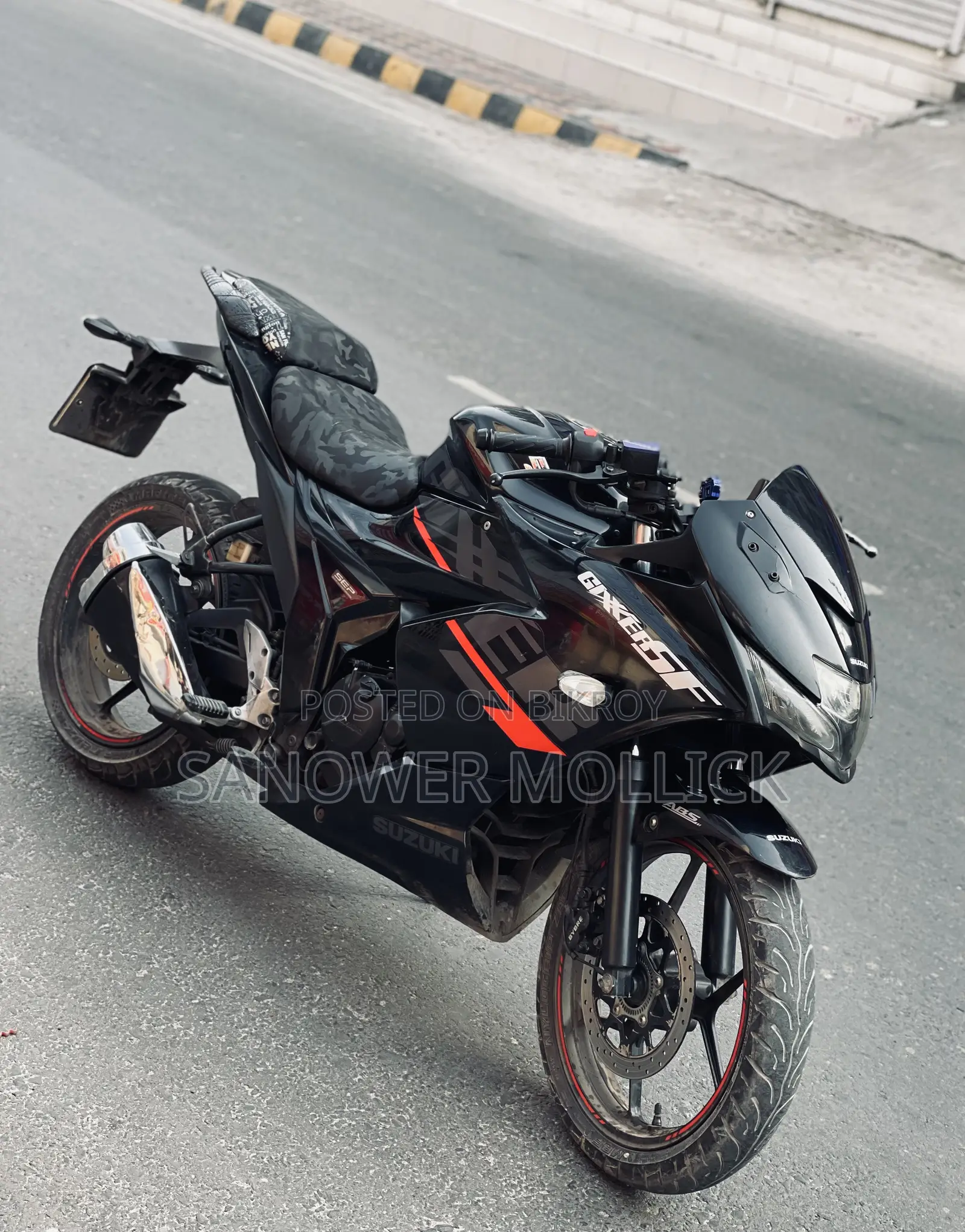 Suzuki Gixxer SF FI 2020 Black