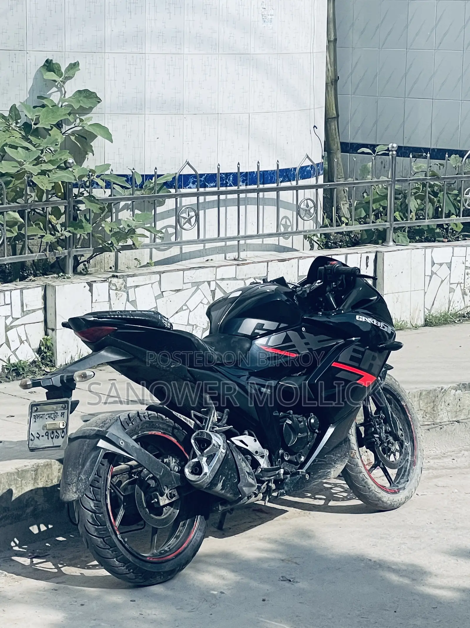 Suzuki Gixxer SF FI 2020 Black