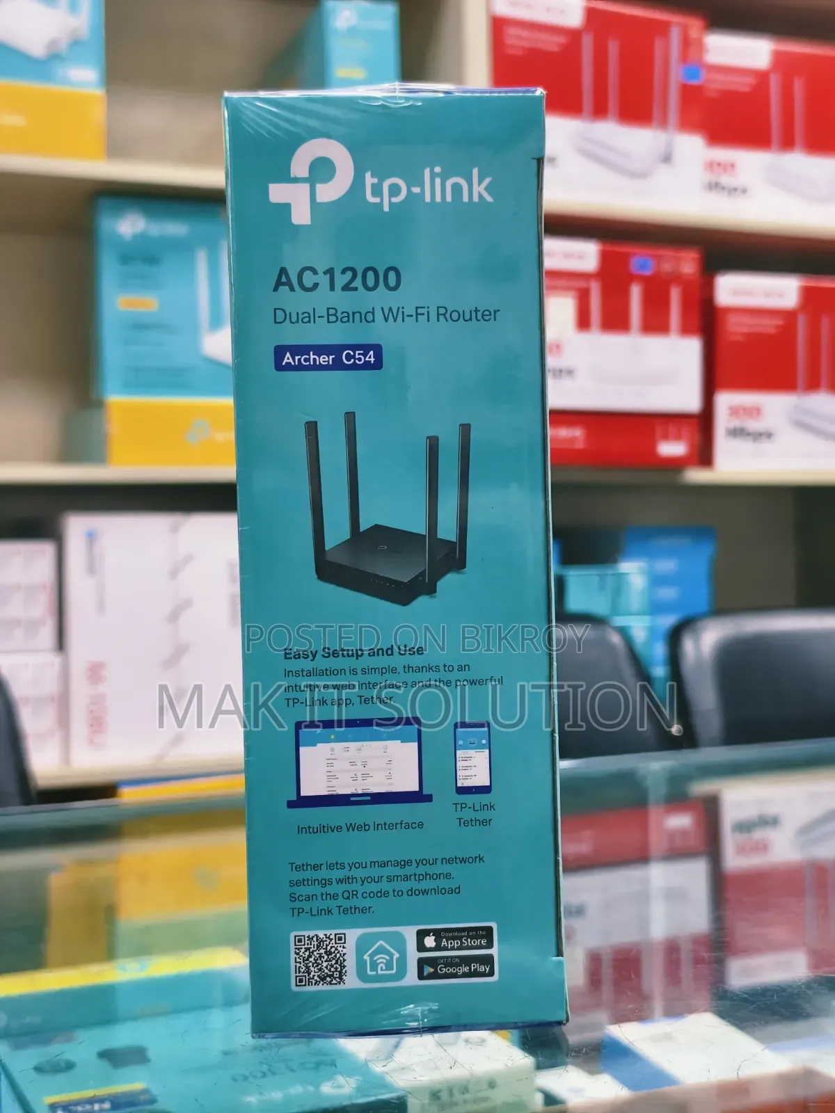 Tp-Link Archer C54 Ac1200 Dual Band Wi-Fi Router