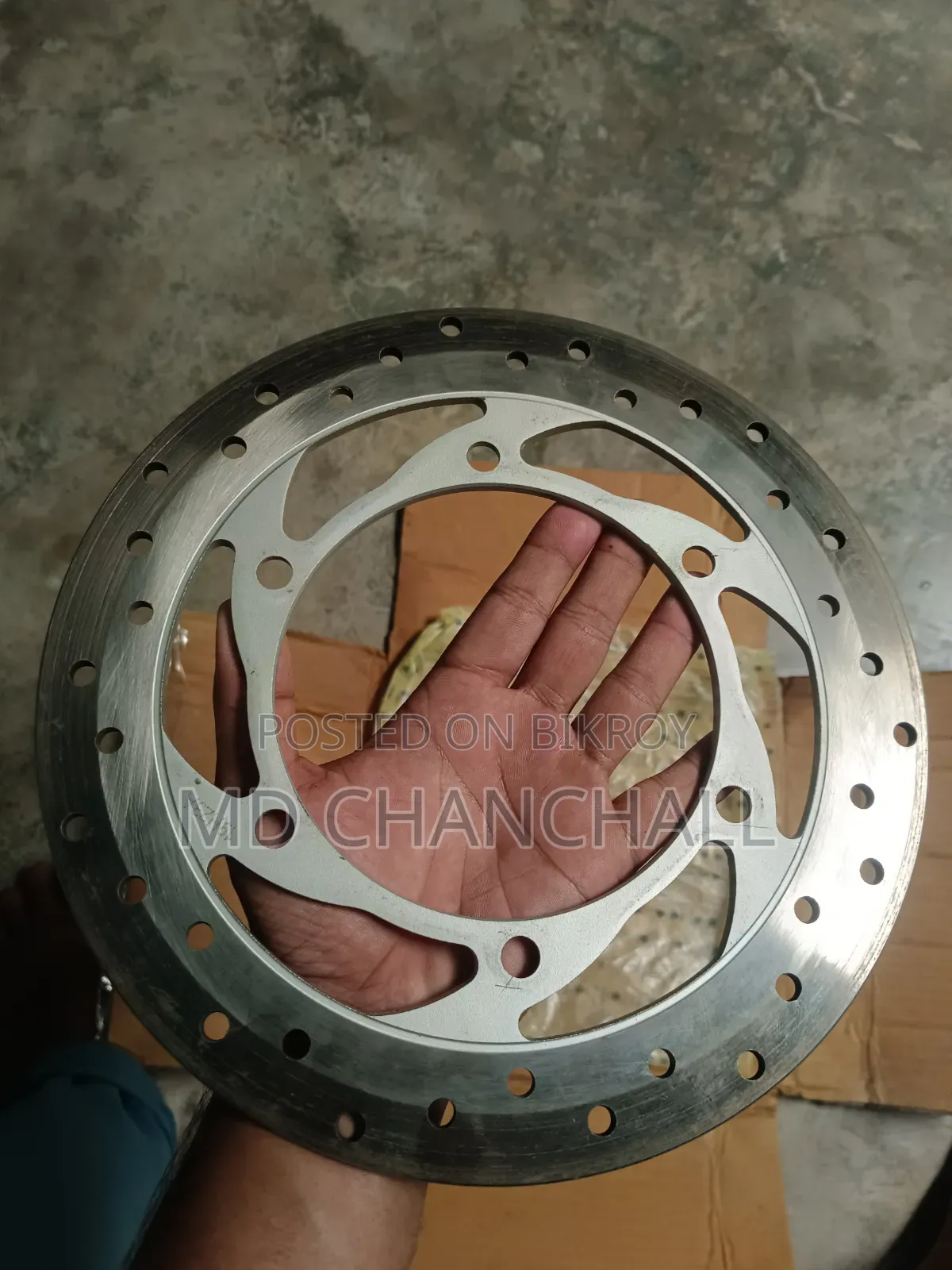 Front Wheel Disc for Pulsar Double Disc Bike