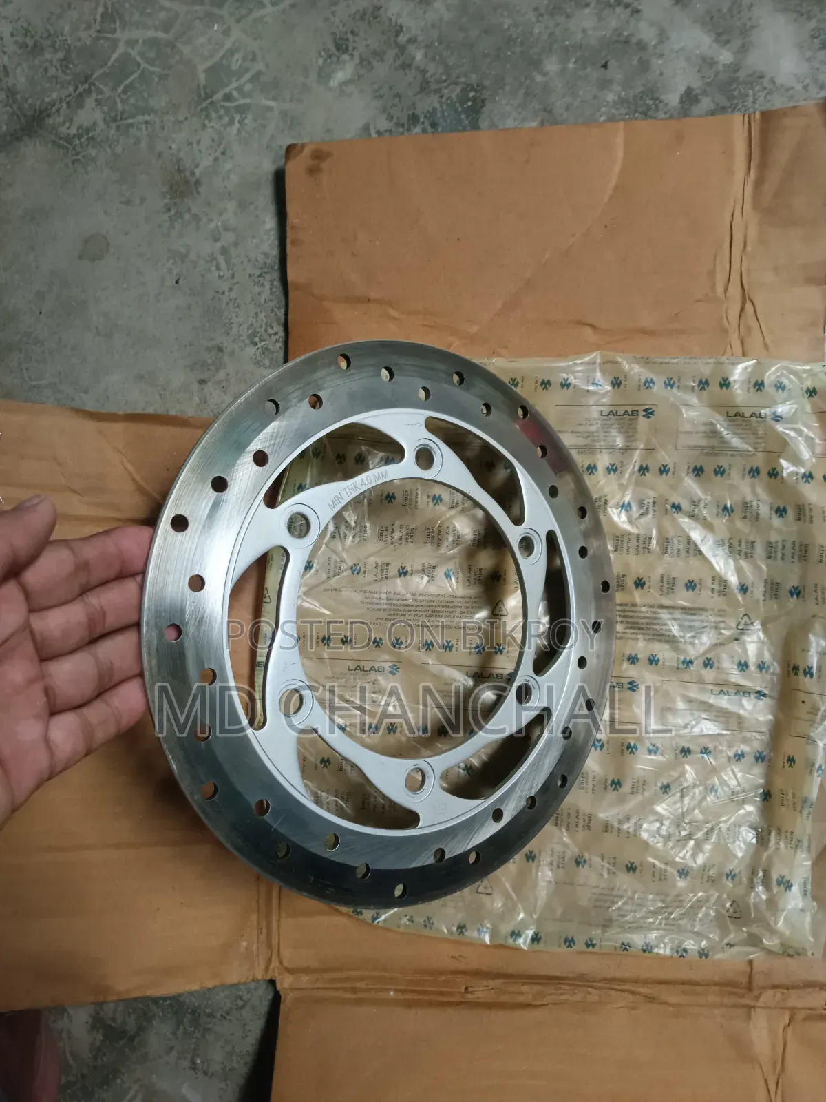 Front Wheel Disc for Pulsar Double Disc Bike