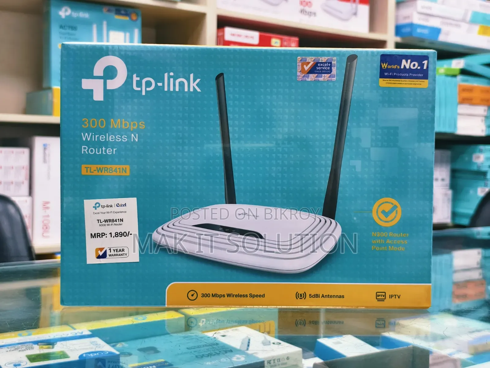 Tp-Link Tl-Wr841n 300mbps Wireless Router