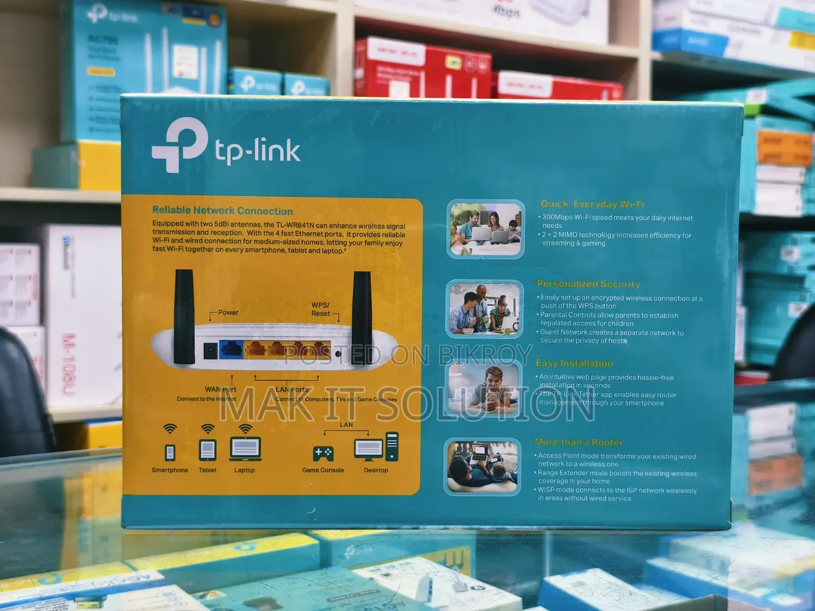 Tp-Link Tl-Wr841n 300mbps Wireless Router