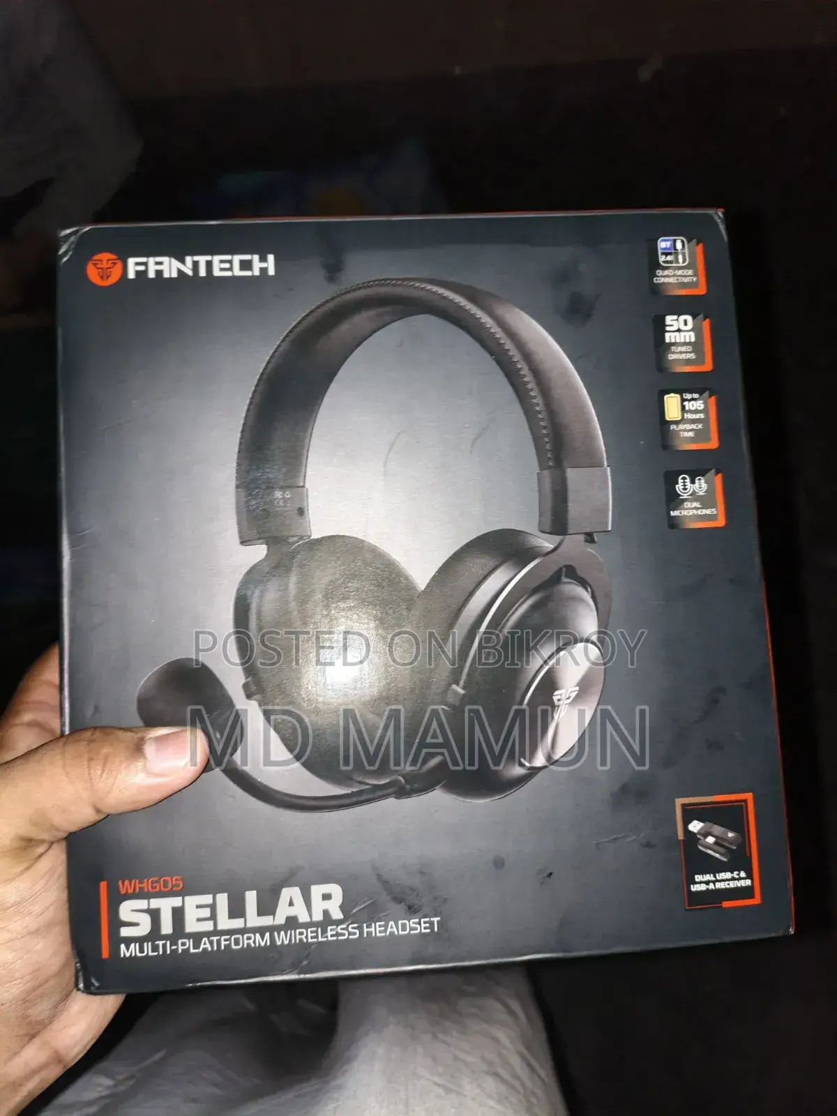 Fantech Whg05 Stellar Multiplatform Wireless Gaming Headset