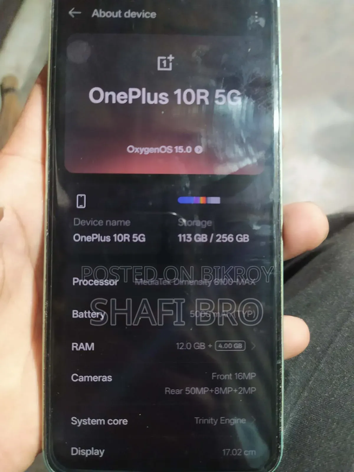 OnePlus 10R 256 GB Green