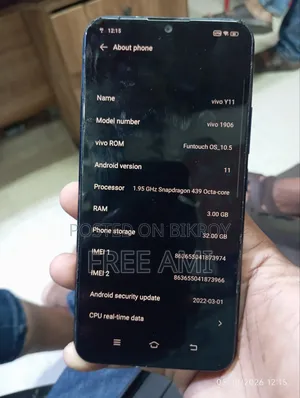 Vivo Y11 32 GB Blue