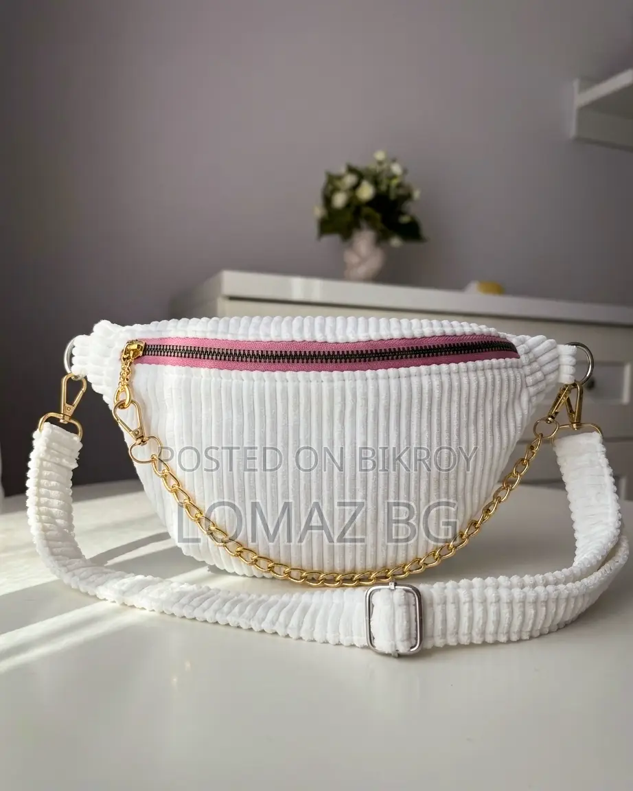 Premium Corduroy Crossbody Bag