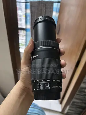 Canon 70d (With 55-250mm Stm Lens)