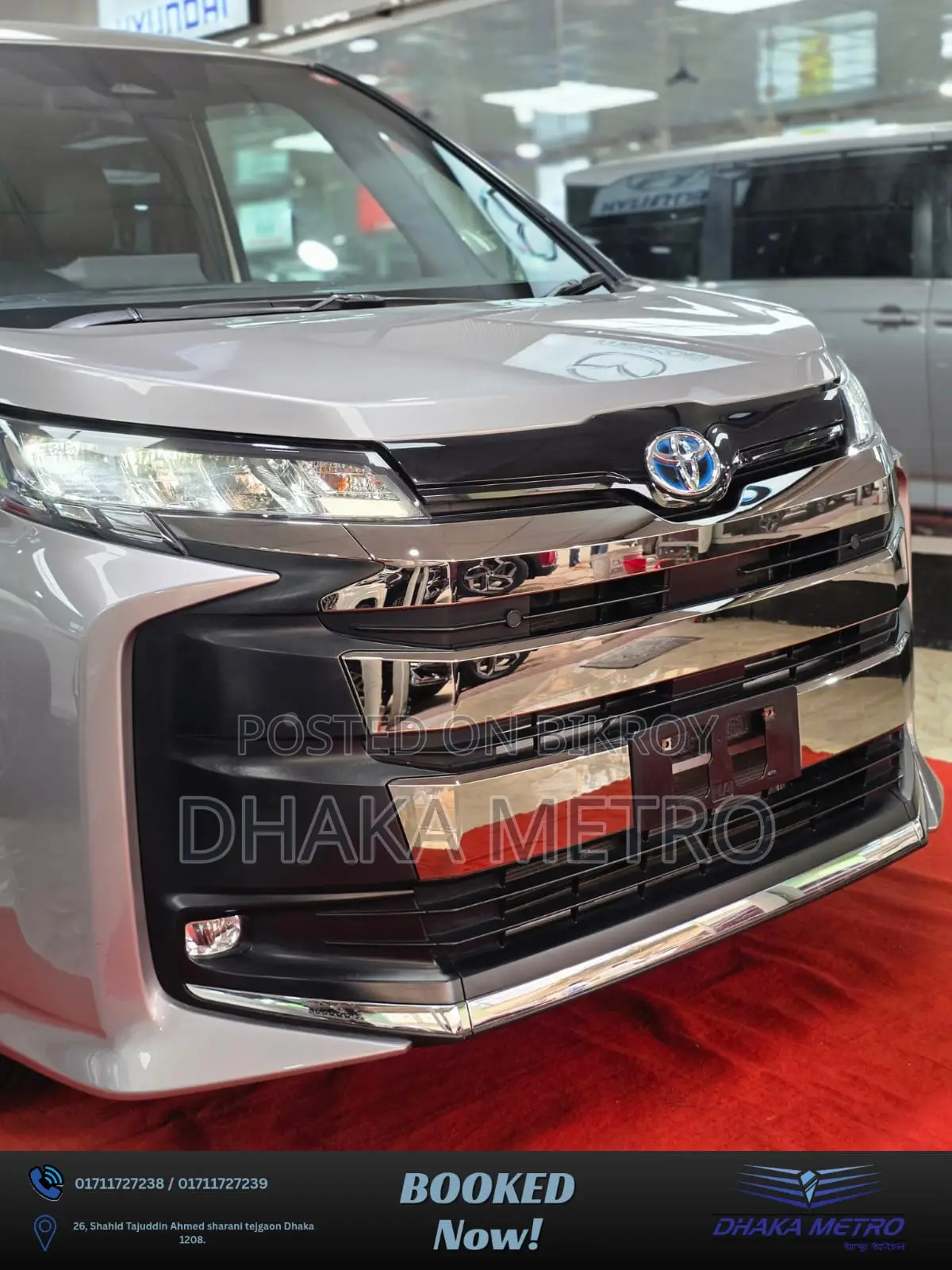 New Toyota Noah 2023 Silver