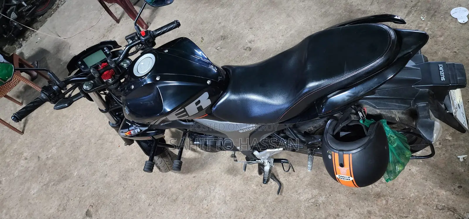 Suzuki Gixxer Monotone 2021 Black