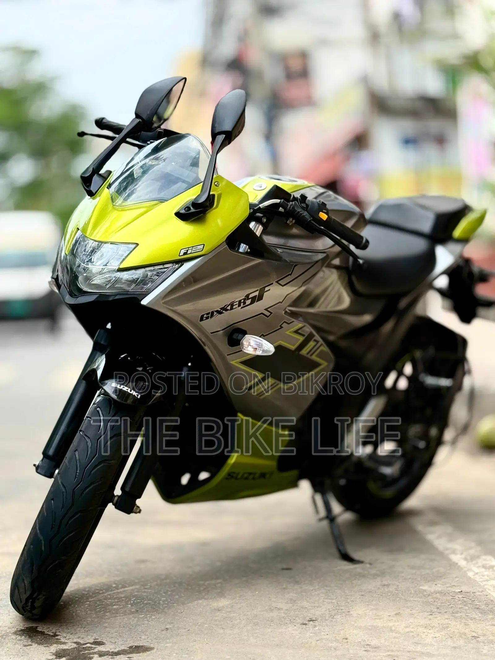 Suzuki Gixxer Fi ABS 2025 Green