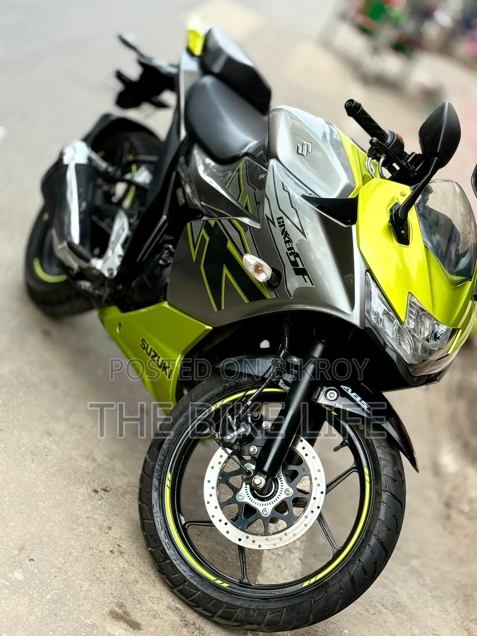 Suzuki Gixxer Fi ABS 2025 Green
