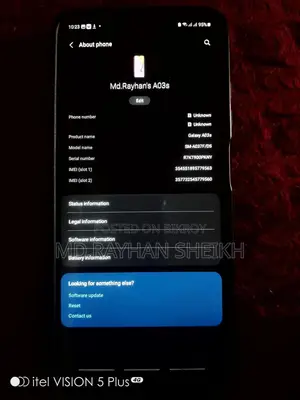 Samsung Galaxy A03s 64 GB Blue