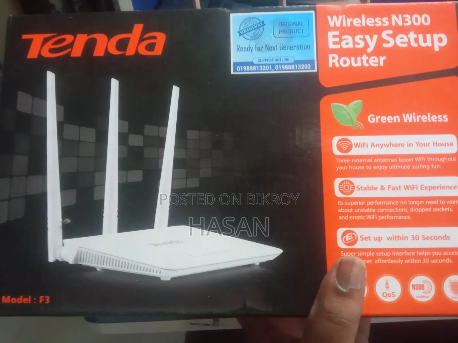 Wifi Router Tenda F3
