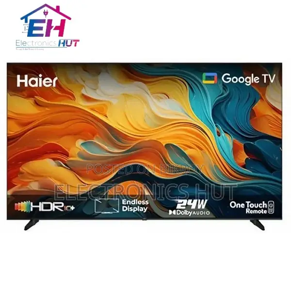 ডেইলি স্পেশাল অফার ()Haier H32k85fx 32" বেজেল লেস গুগল টিভি