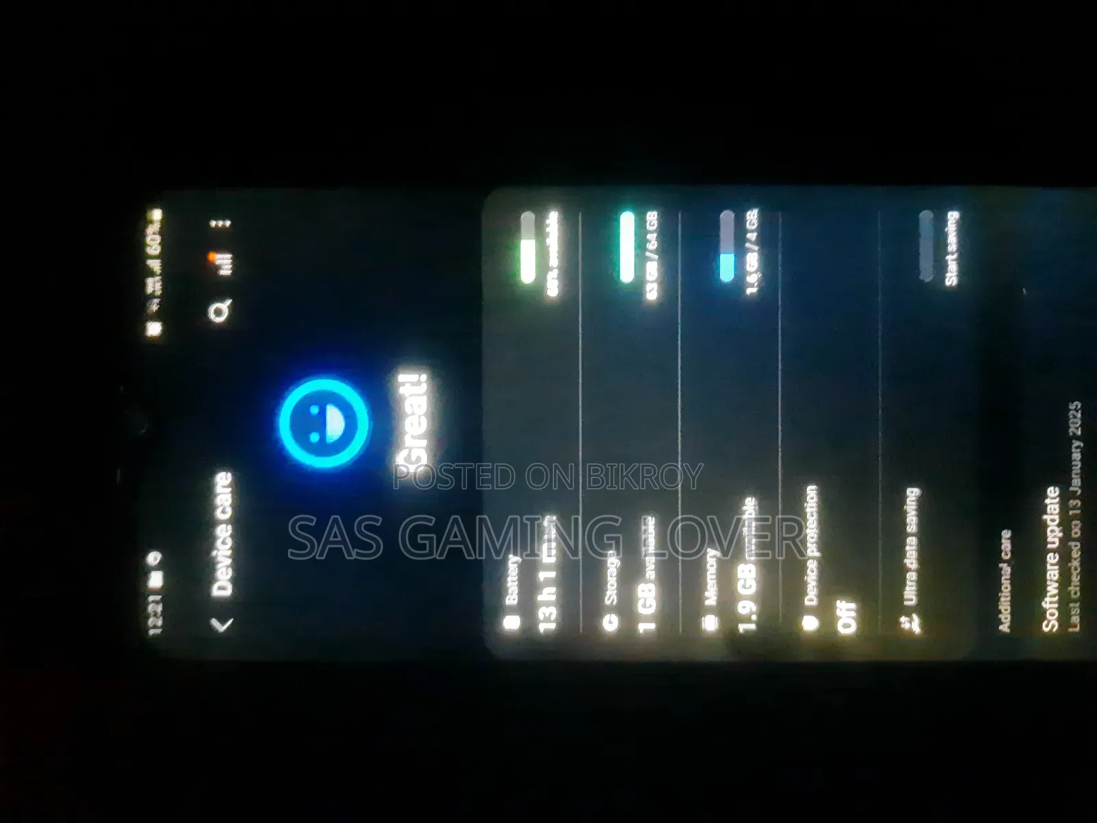 Samsung Galaxy A02S 64 GB Blue