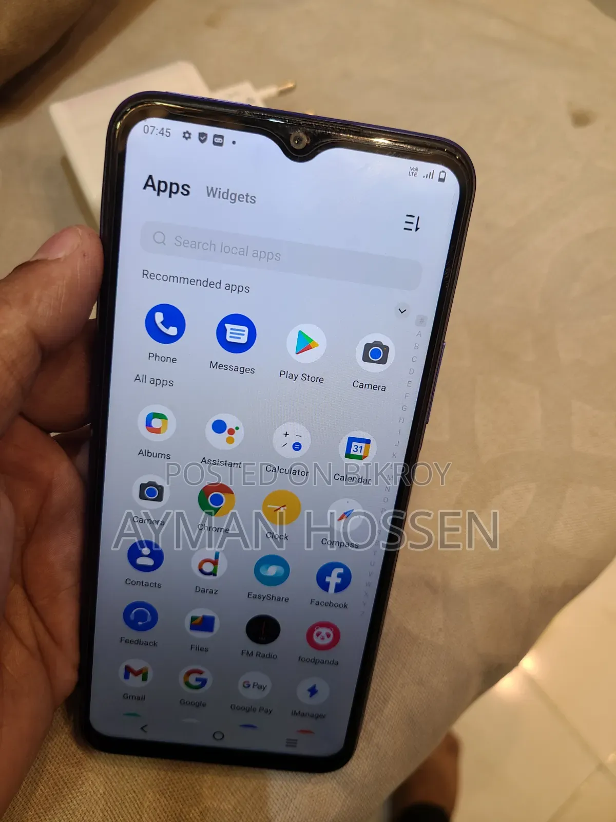 Vivo Y21 64 GB Blue