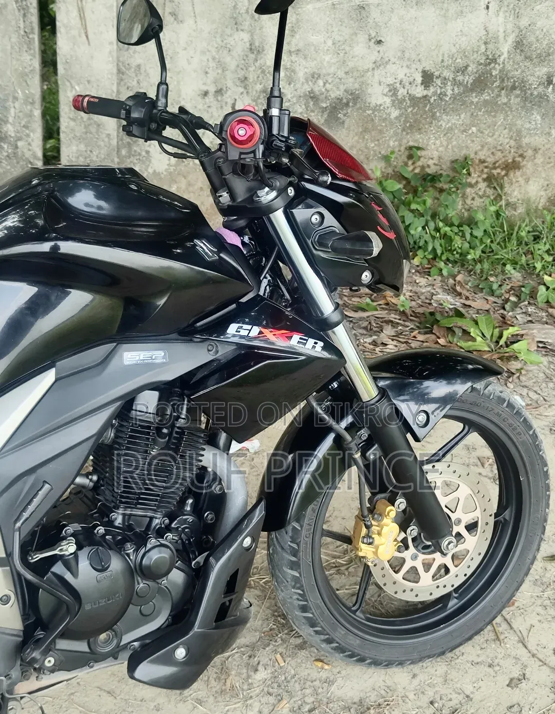 Suzuki Gixxer Monotone 2025 Black