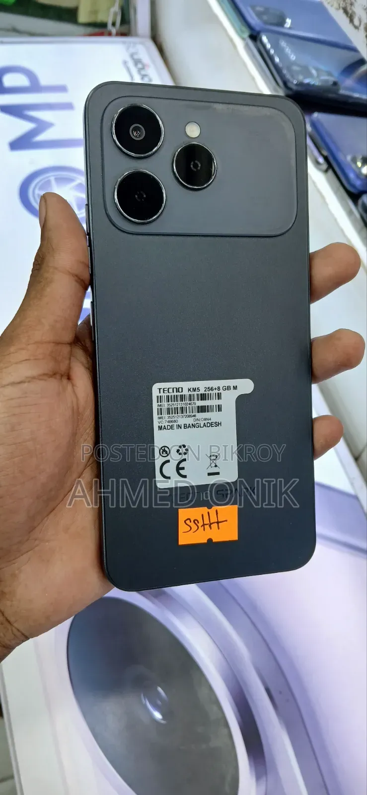 Tecno Spark 40 256 GB Black