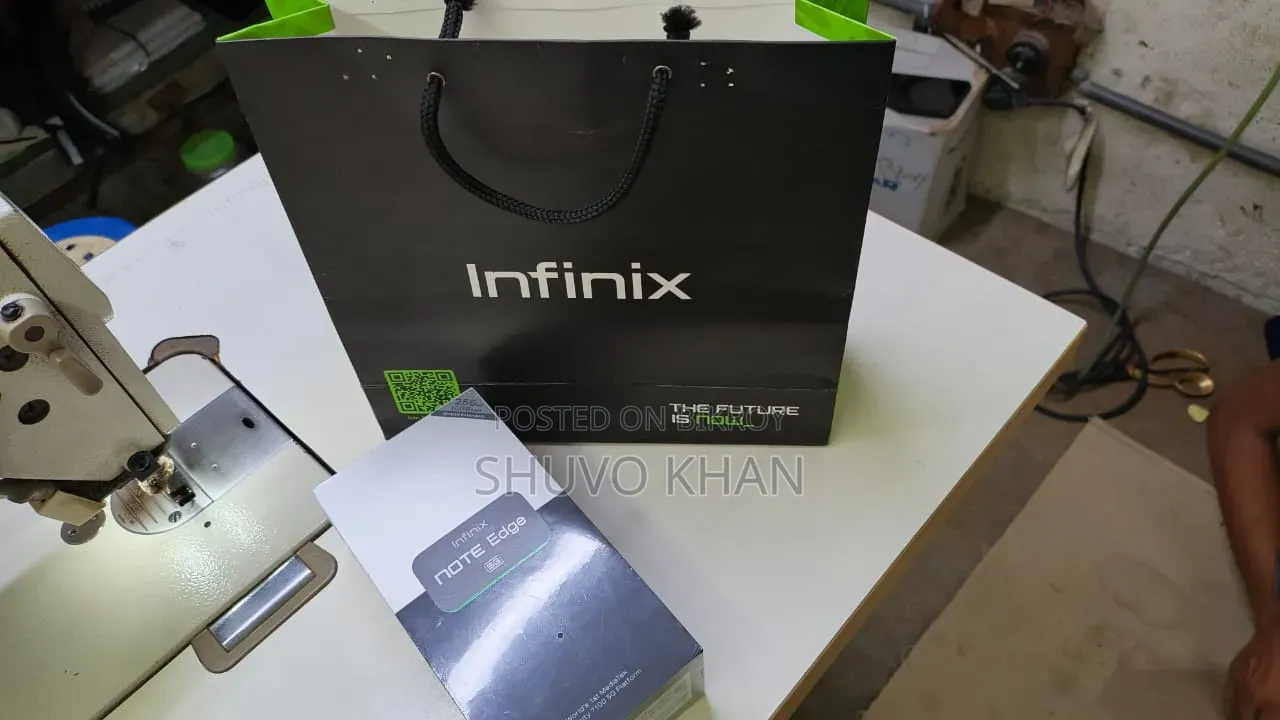 New Infinix Note Edge 256 GB Black