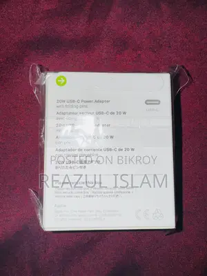 Apple 20W Fast Charger + USB-C to Lightning Dubai Variant | Brand New
