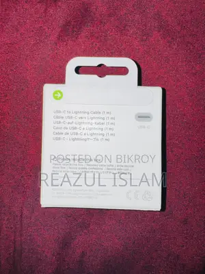Apple 20W Fast Charger + USB-C to Lightning Dubai Variant | Brand New