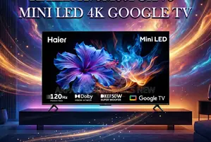 Haier H43s80eux 43 Inch QLED Android Google TV