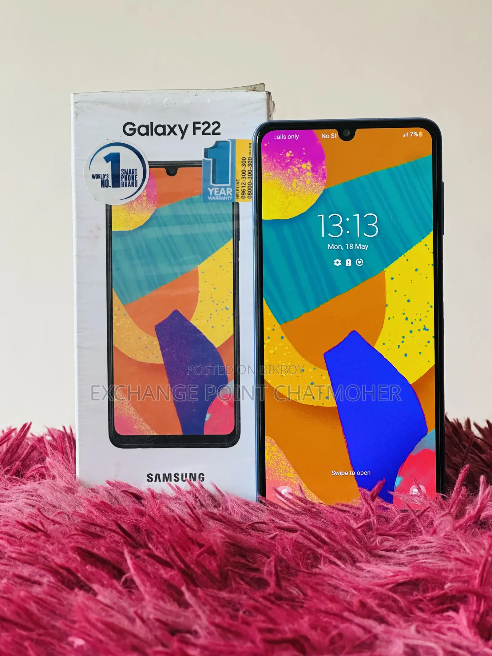 Samsung Galaxy F22 128 GB Blue
