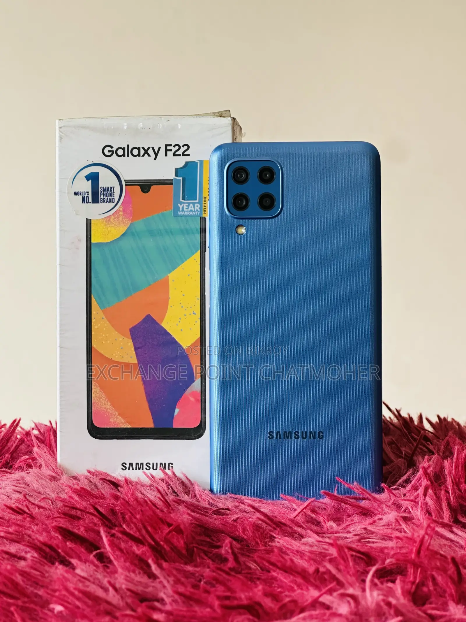 Samsung Galaxy F22 128 GB Blue