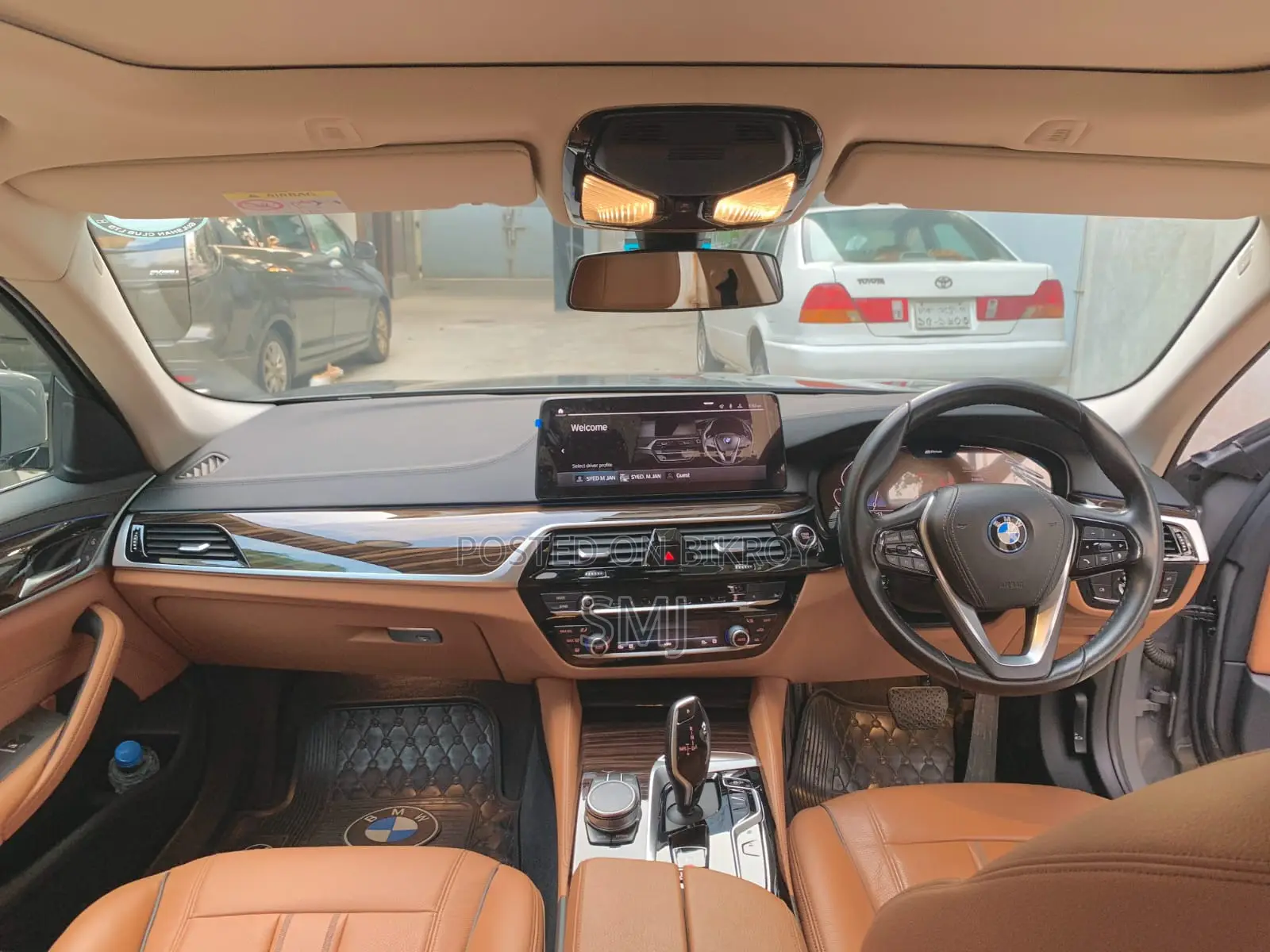 New BMW 5 Series G30 530e 2021 Gray