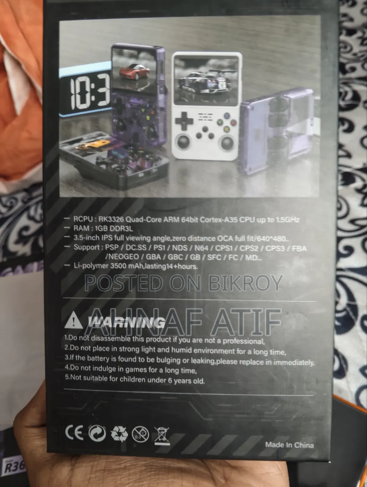 Game Console R36s