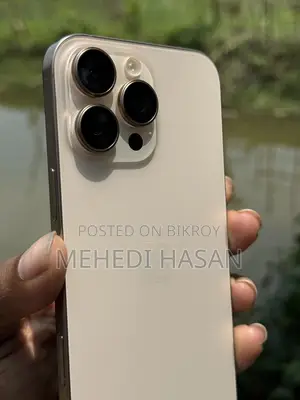 অ্যাপল আইফোন ১৬ প্রো ম্যাক্স ২৫৬ জিবি গোল্ড