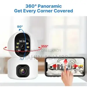 ডুয়াল লেন্স V380 Pro ৪এমপি ওয়াইফাই আইপি ক্যামেরা
