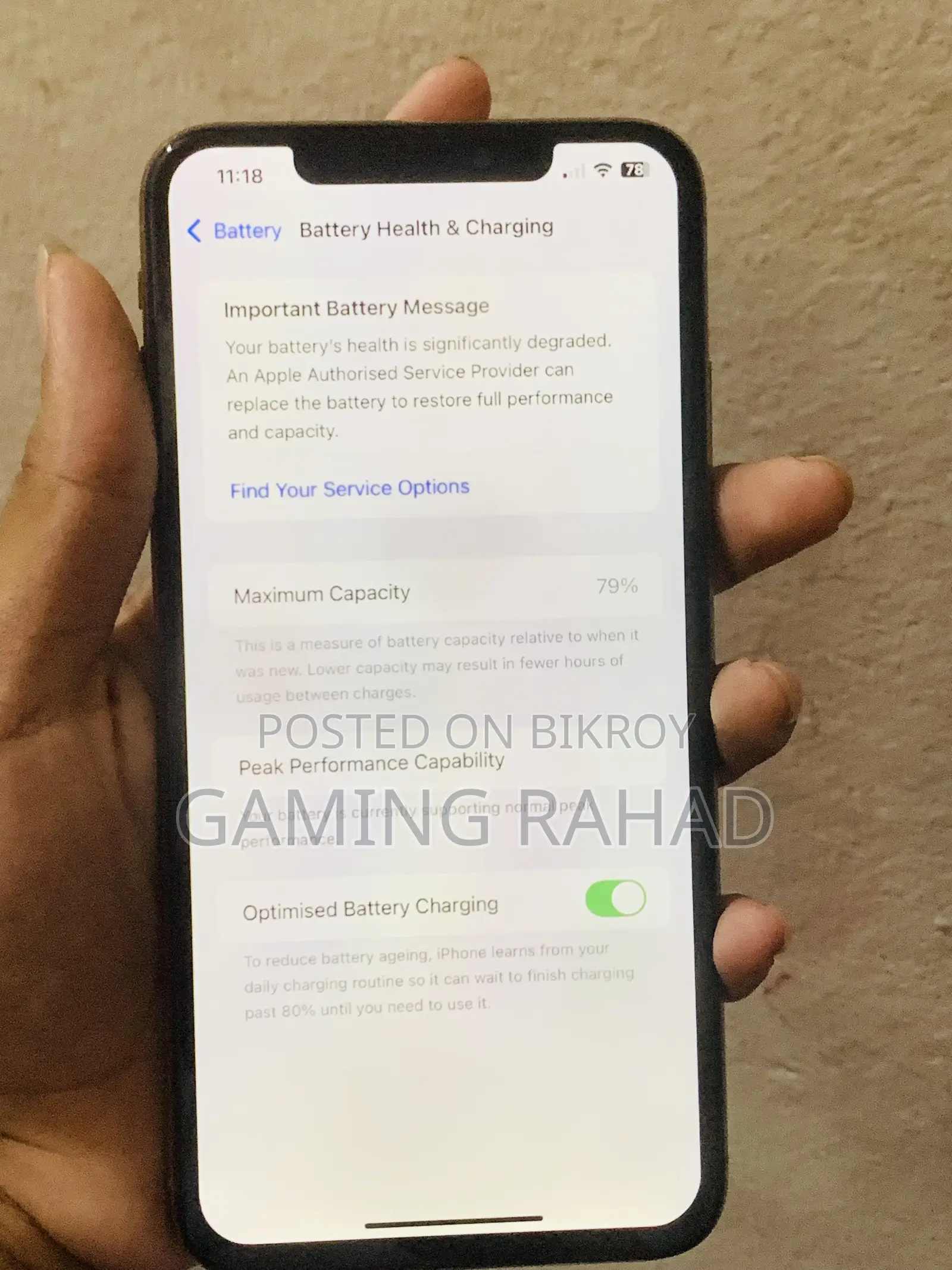 Apple iPhone XS Max 256 GB Rose Gold