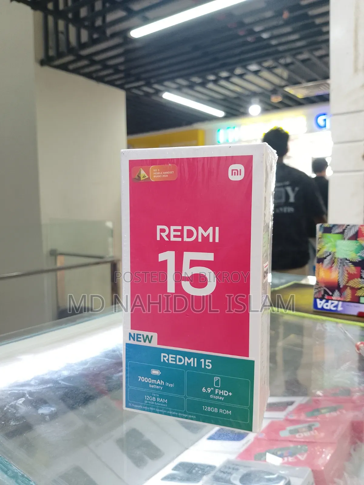 New Xiaomi Redmi 15 128 GB Red