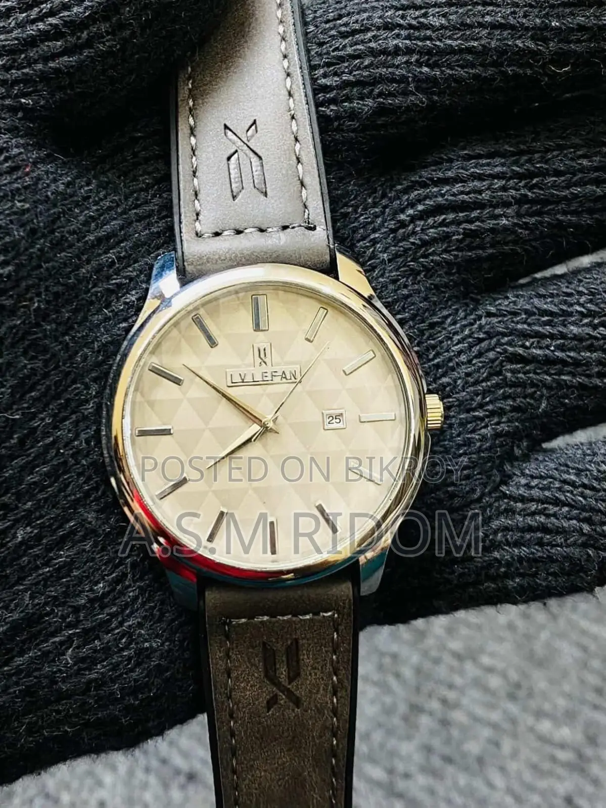 Premium Leather Watch | Stylish Elegant Men's Watch