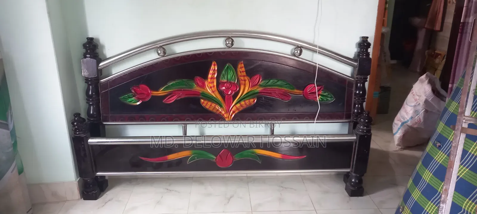 SS With Wood Paya Khat