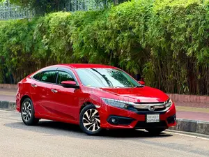 Honda Civic EX Sedan 2018 Red