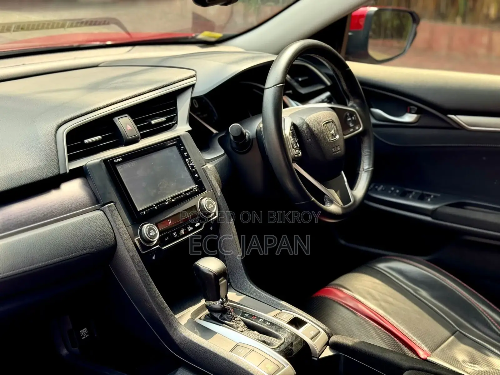 Honda Civic EX Sedan 2018 Red