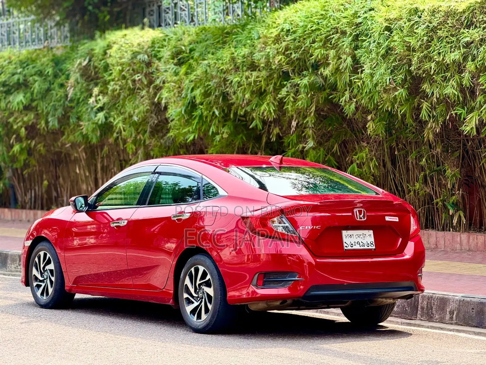 Honda Civic EX Sedan 2018 Red