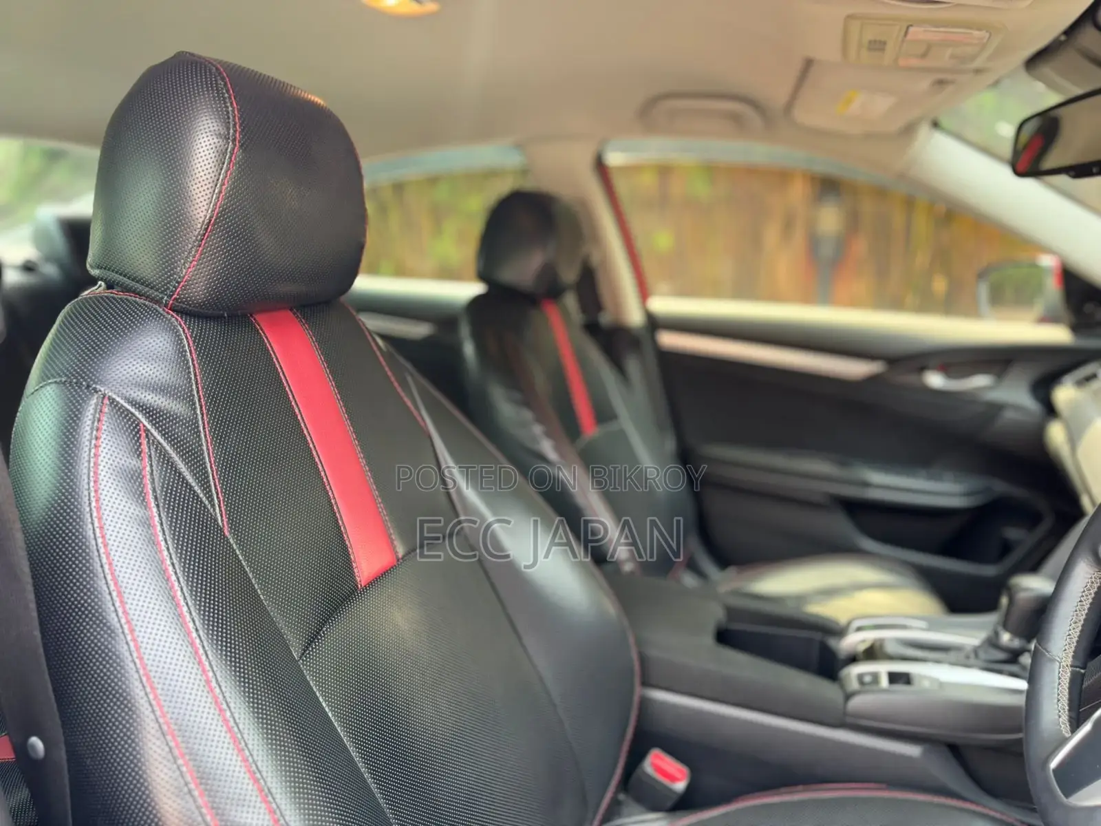 Honda Civic EX Sedan 2018 Red