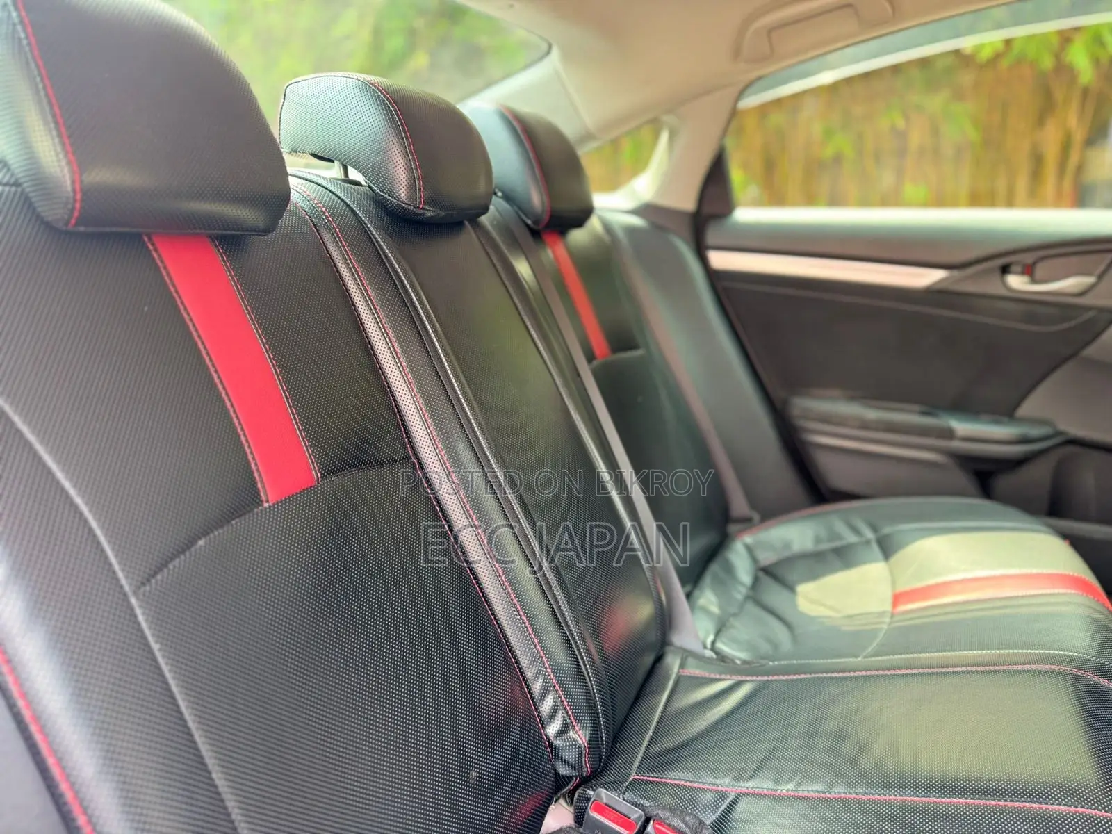 Honda Civic EX Sedan 2018 Red