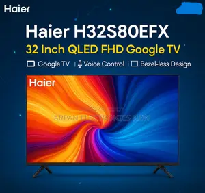 Haier 32" QLED FHD Google TV - H32s80efx 4 Year Warranty