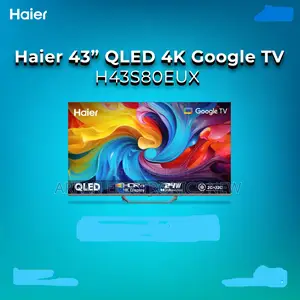 Haier 43" Qled Google Tv - H43s80eux Warranty 4 Year