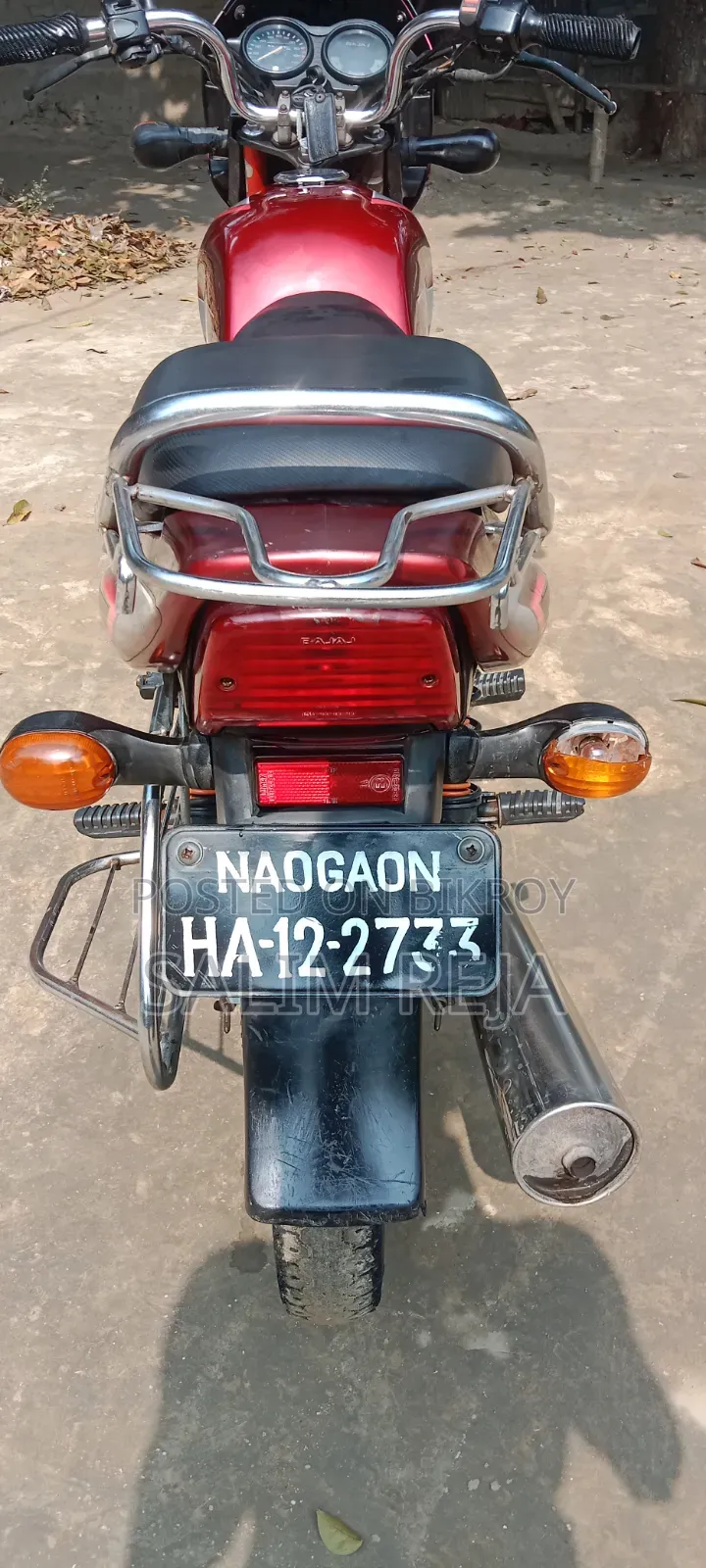 Bajaj CT 100 2008 Red