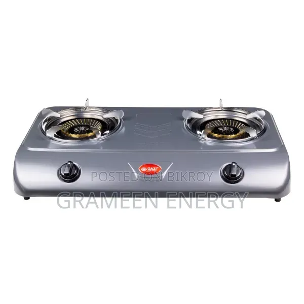 Gazi Dual Burner Gas Stove HTG-2090a High-Quality, Eco-Friendly