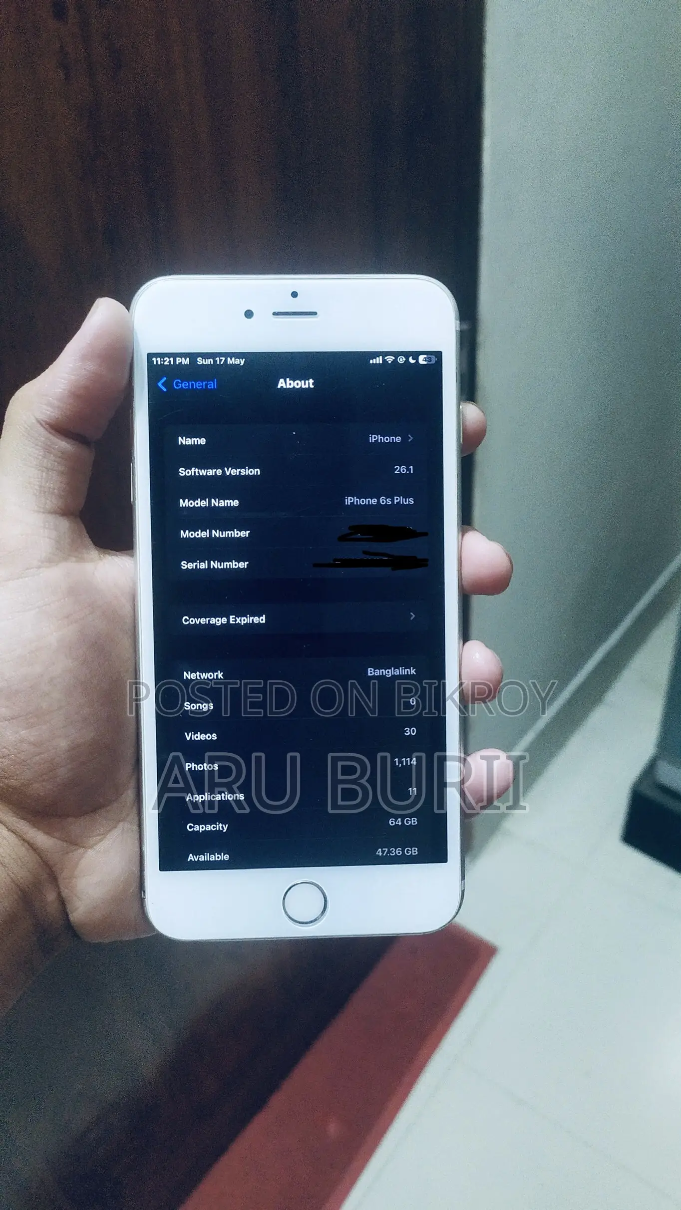 Apple iPhone 6s Plus 64 GB Rose Gold